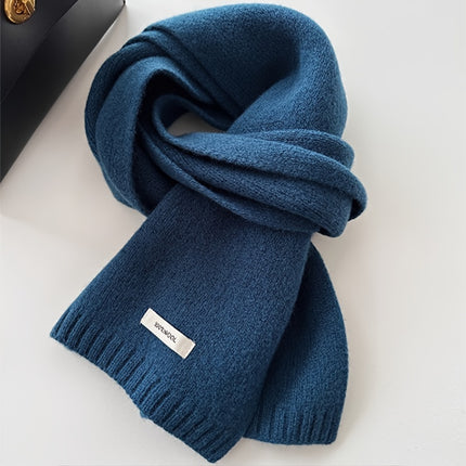 Luxurious 100% Pure Wool Knit Scarf