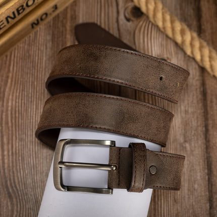 Vintage Casual Faux Leather Belt