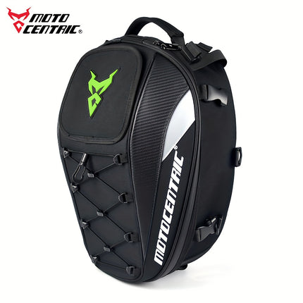 MOTOCENTRIC Waterproof 37L Motorcycle Tail Bag – High Capacity