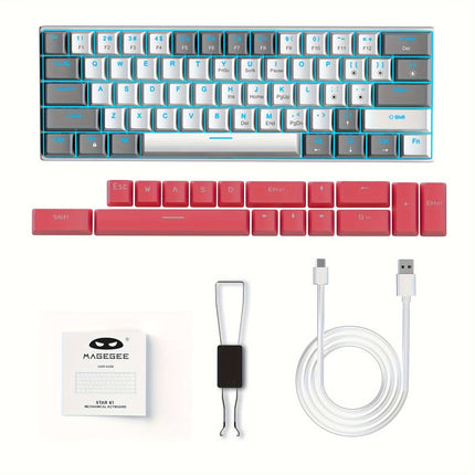 Compact 60% Gaming Keyboard - Monti Bargains