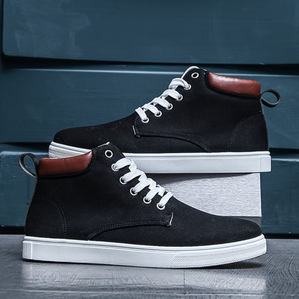 Men's High-Top Canvas Sneakers