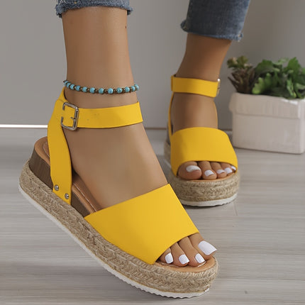 Chic Wedge Sandals – Comfy & Stylish