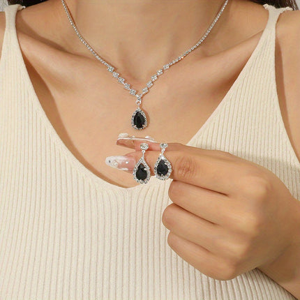 Sparkling Zirconia 3-Piece Set