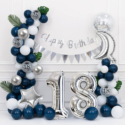 18th Birthday Balloon Decorations For Boys & Girls