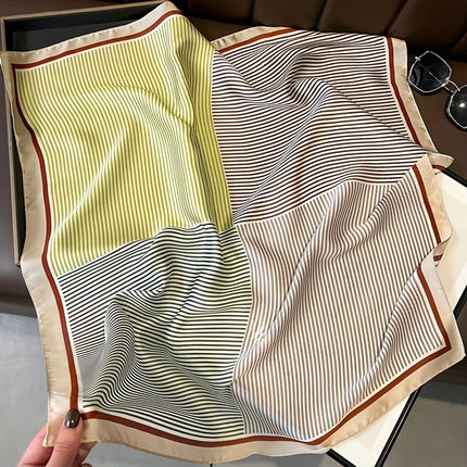 Stylish Striped Business Scarf