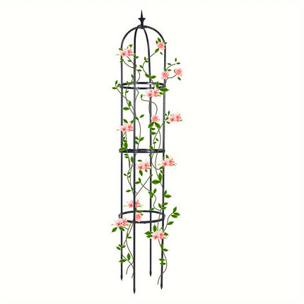 Elegant Tower Trellis for Climbing Plants & Flowers