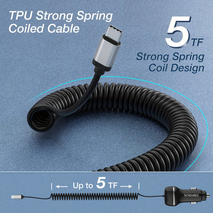 USB-C 51W Super Fast Car Charger - Travel-Ready Power