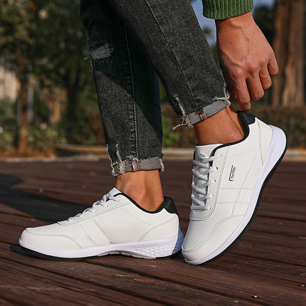 VanWeir Men’s Plus Size Casual Running Sneakers