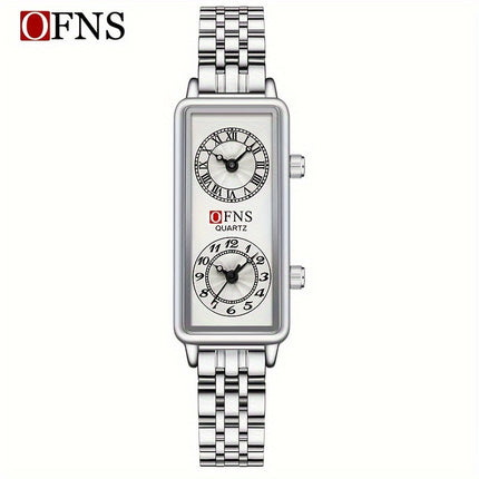 Elegant Roman Stainless Steel Watch