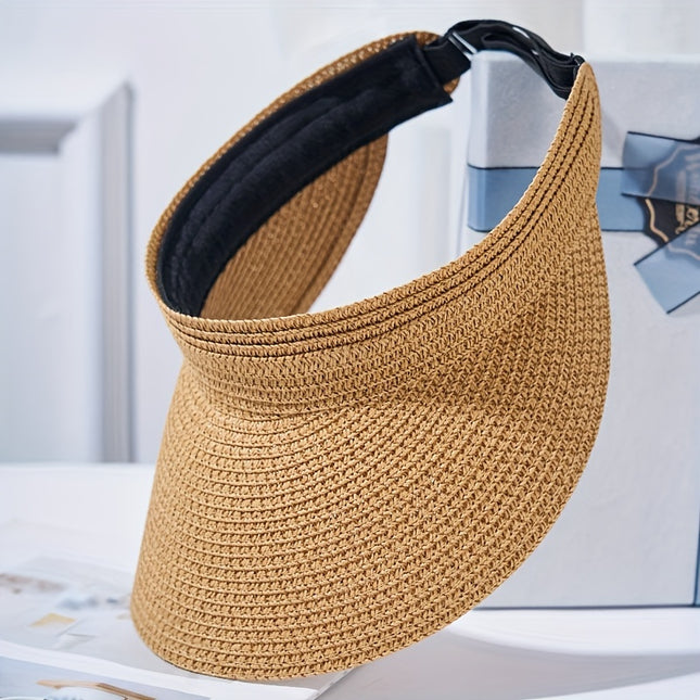 Women's Foldable Straw Sun Hat