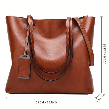 Retro Crossbody Briefcase Handbag