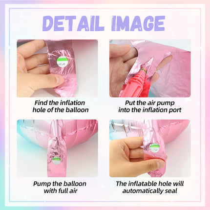43pcs Unicorn Balloon Birthday Party Decoration
