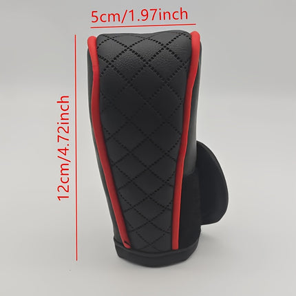 Universal PU Leather Anti-Slip Gear Shift Knob Cover