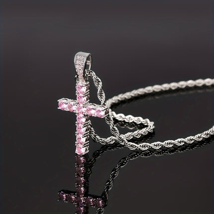 ICED CHICS Golden Cross Necklace