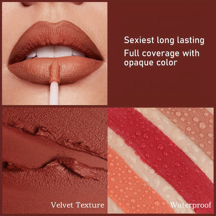 6-Piece Matte Liquid Lipstick Set