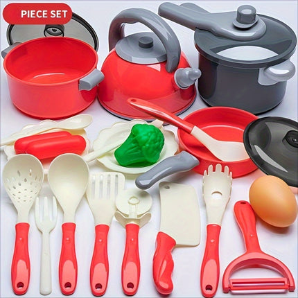 Compact Pretend Play Kitchen Set – Fun for Kids