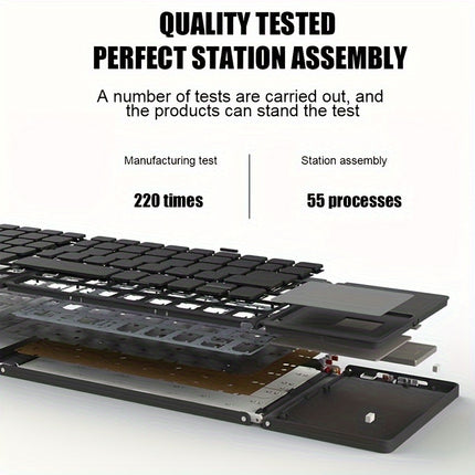 Ultra-Thin Foldable Keyboard - Monti Bargains