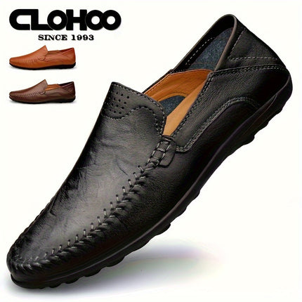 CLOHOO Men’s Handmade Loafers