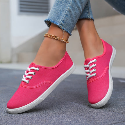 Women's Solid Color Canvas Shoes