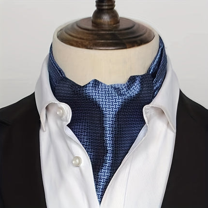 Retro Men’s Double-Sided Shirt Scarf