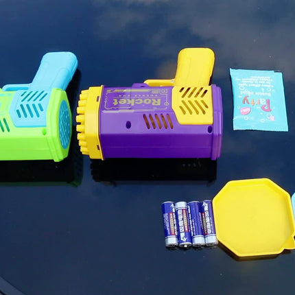 40-Hole Bubble Rocket Launcher Toy - Monti Bargains