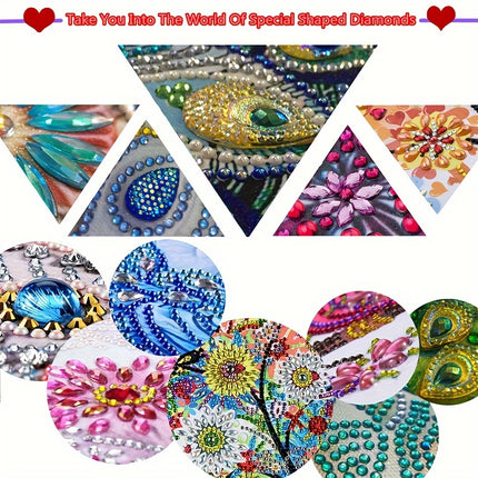 Butterfly & Floral Wreath 5D Kit