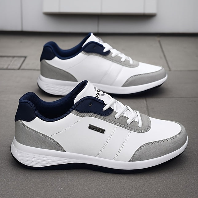 VanWeir Men’s Plus Size Casual Running Sneakers