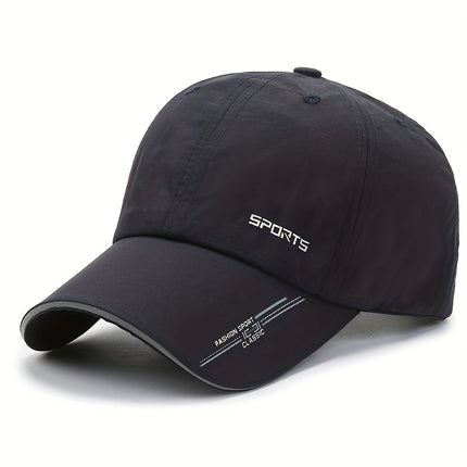 Unisex Quick-Dry Reflective Baseball Cap