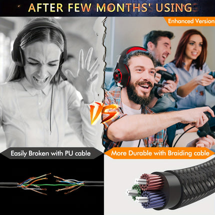 Gaming Headset – Immersive Sound & Noise Cancelling - Monti Bargains
