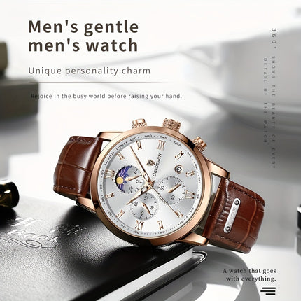 LIGE Luxury Sport Quartz Watch