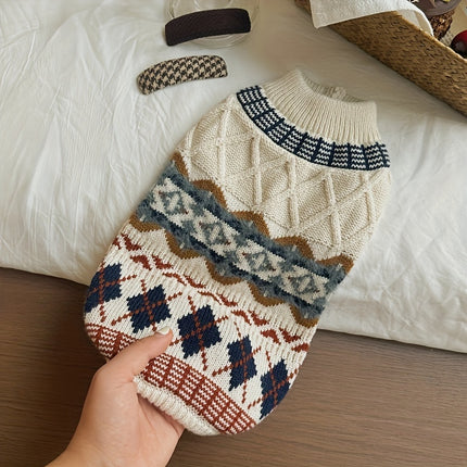 Cozy Knit Sweater for Dogs - Monti Bargains