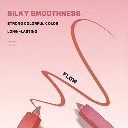 12-Color Lip Liner Pen Set