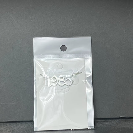 Custom Birth Year Stainless Steel Necklace