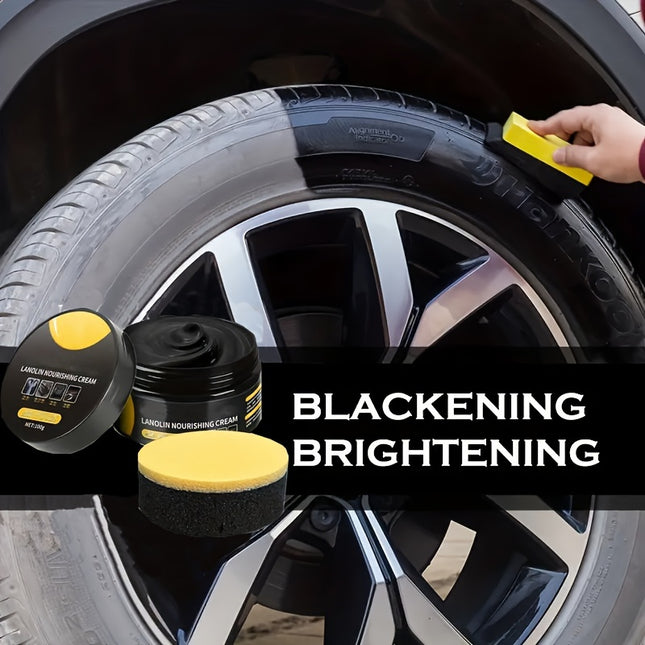 Premium Tire Shine & Protection Wax – Long-Lasting Gloss