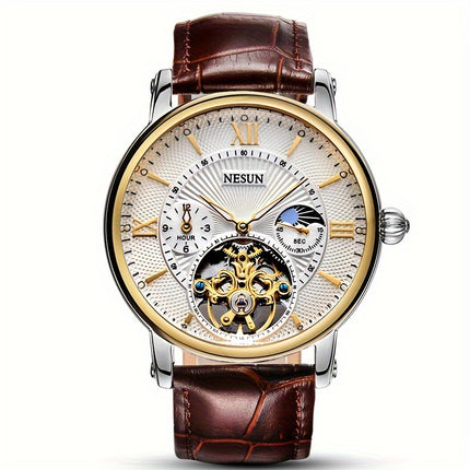 Elegant Hollow Mechanical Watch