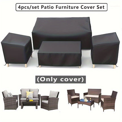 Durable Patio Furniture Covers - Waterproof & Heavy-Duty Protection