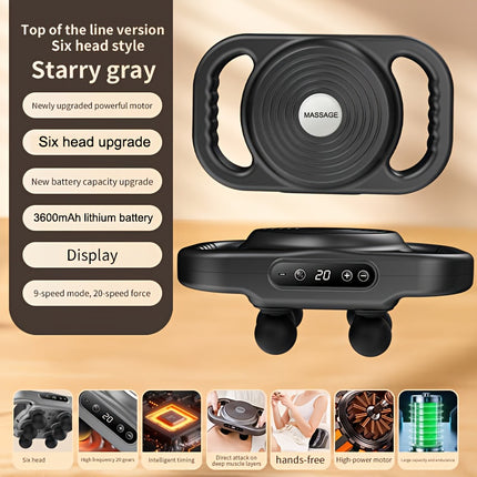 6-Head Deep Tissue Massager