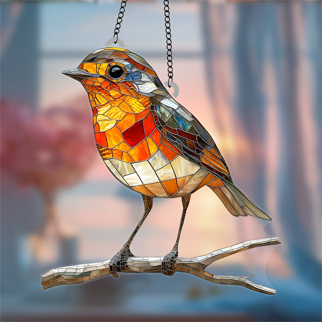 Robin Suncatcher Charming Decor for Nature Lovers