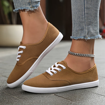 Women's Solid Color Canvas Shoes