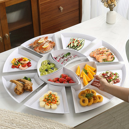 Elegant 8-Piece Serving Plate Set for Every Occasion!