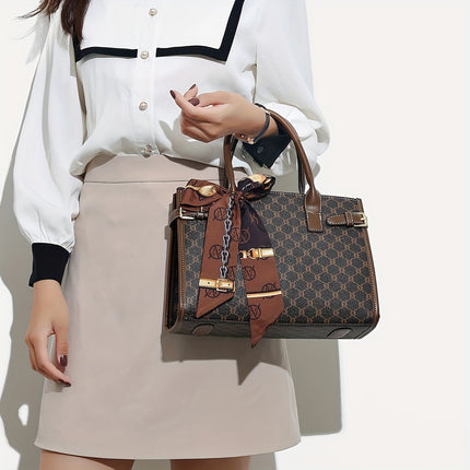 Elegant 3-Piece Retro Bag Set