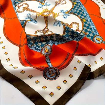 Luxurious Baroque Print Scarf