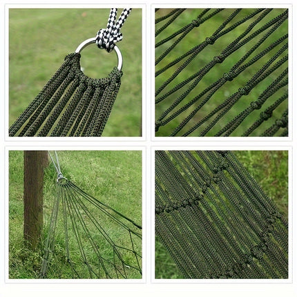 Portable Outdoor Hammock for Garden & Camping Relaxation