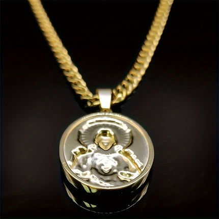 Sacred Heart Stainless Steel Necklace