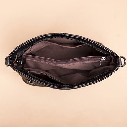Crocodile Pattern Leather Bag