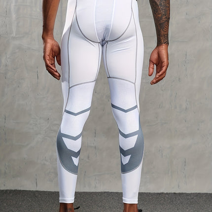 Quick-Dry Athletic Men's Leggings