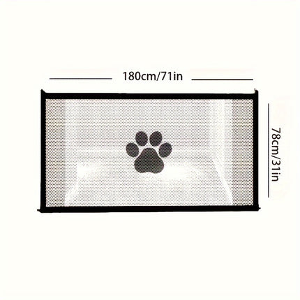 Portable Mesh Pet Gate - Monti Bargains