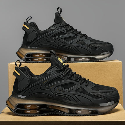 Men’s Classic Black Running Sneakers