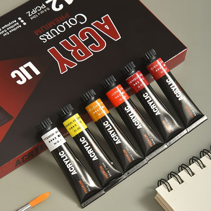 30-Color Acrylic Paint Set