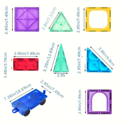 Magnetic Building Blocks Set – Creative DIY Construction Fun